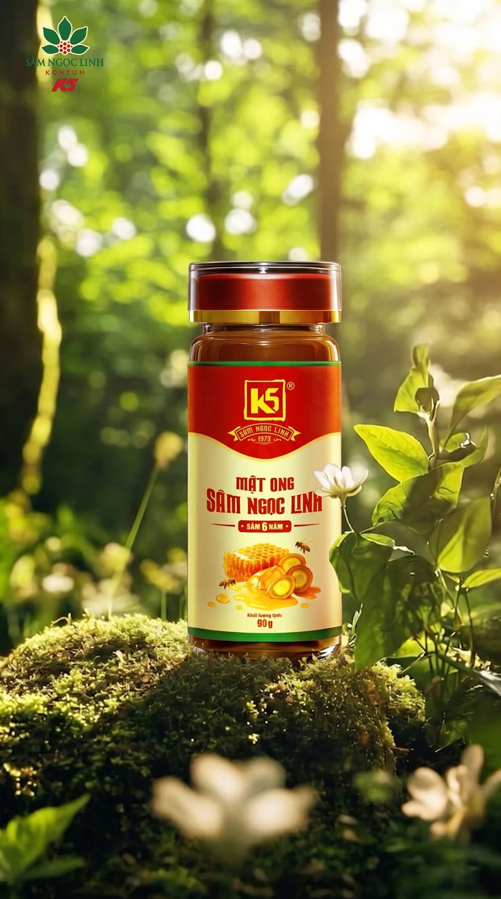 Giải mã sức hút: có gì bên trong hũ Mật Ong Sâm Ngọc Linh Mật Ong 90g?
