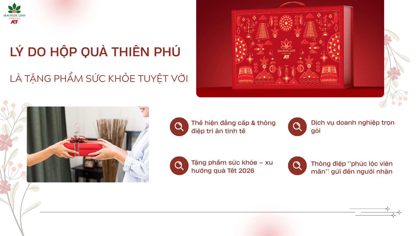 Những lý do hộp quà Thiên Phú được nhiều doanh nghiệp lựa chọn.