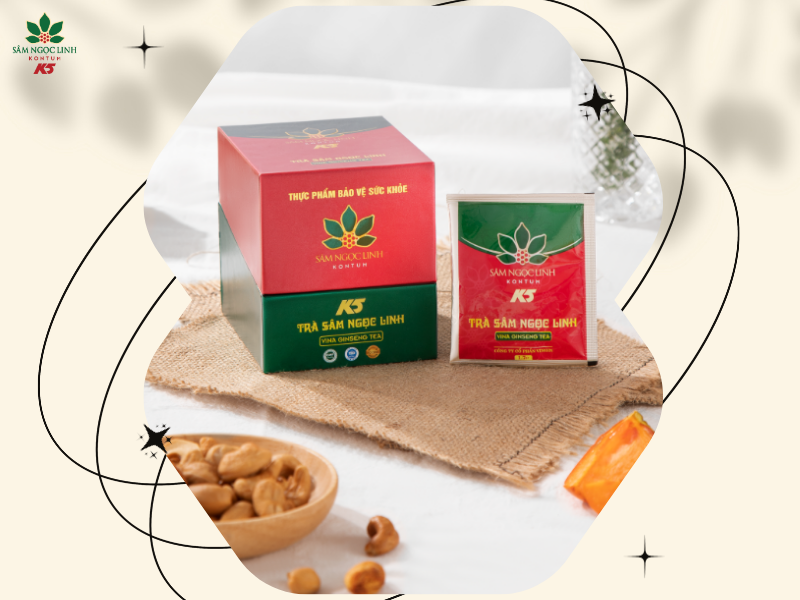 Trà Sâm Ngọc Linh K5 mang lại nhiều lợi ích cho sức khỏe người dùng.