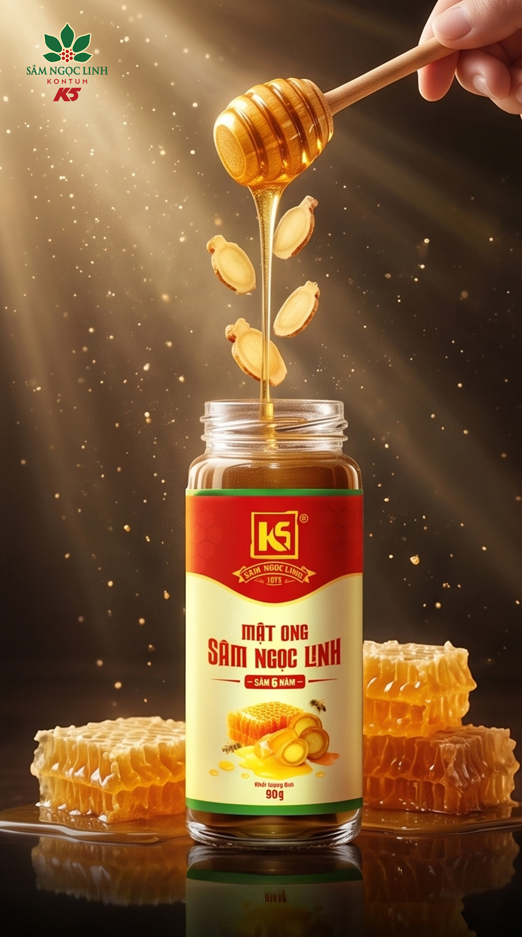 Cách dùng K5 Mật Ong Sâm mang lại hiệu quả cao.