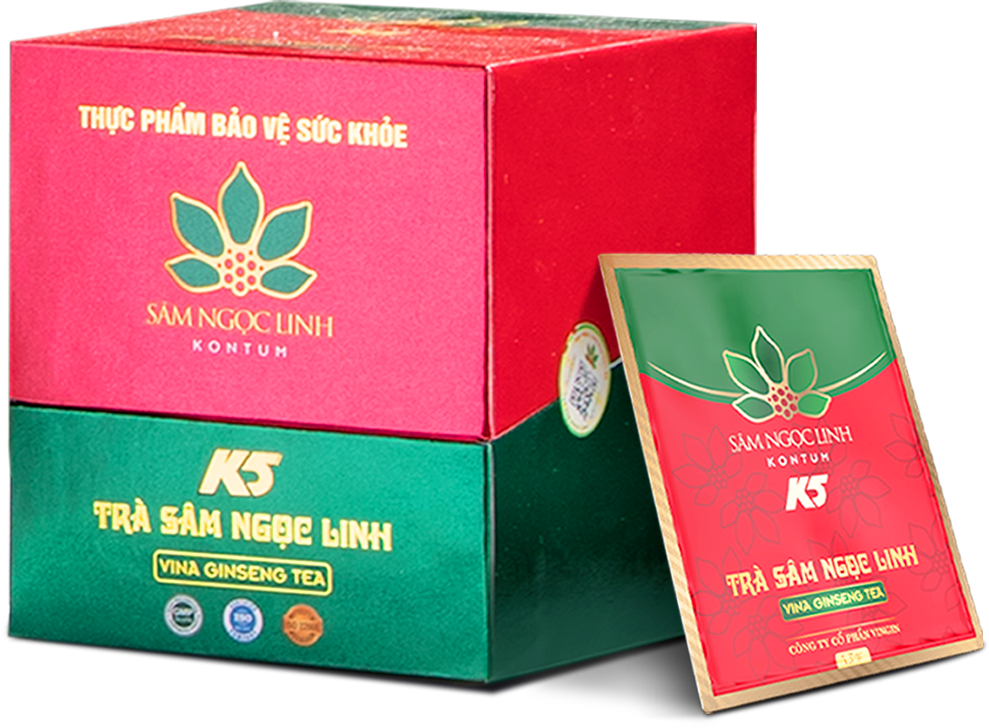 TPBVSK Trà Sâm Ngọc Linh K5 (hộp 15 gói)