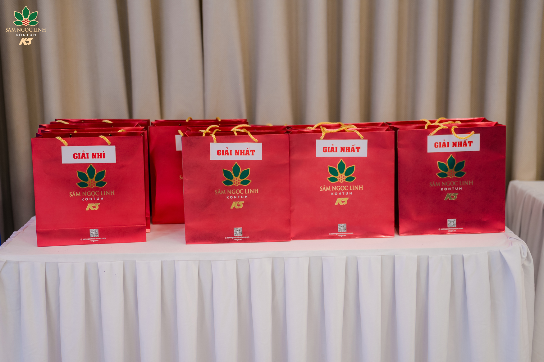 Các phần quà của K5 chuẩn bị dành tặng các vận động viên chiến thắng Hội thao.