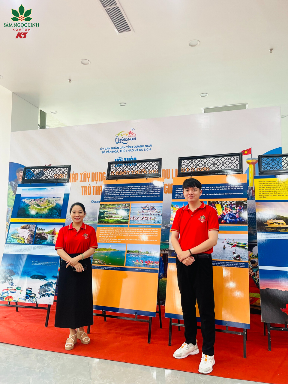  Đại diện Sâm Ngọc Linh K5 tham dự hội thảo.