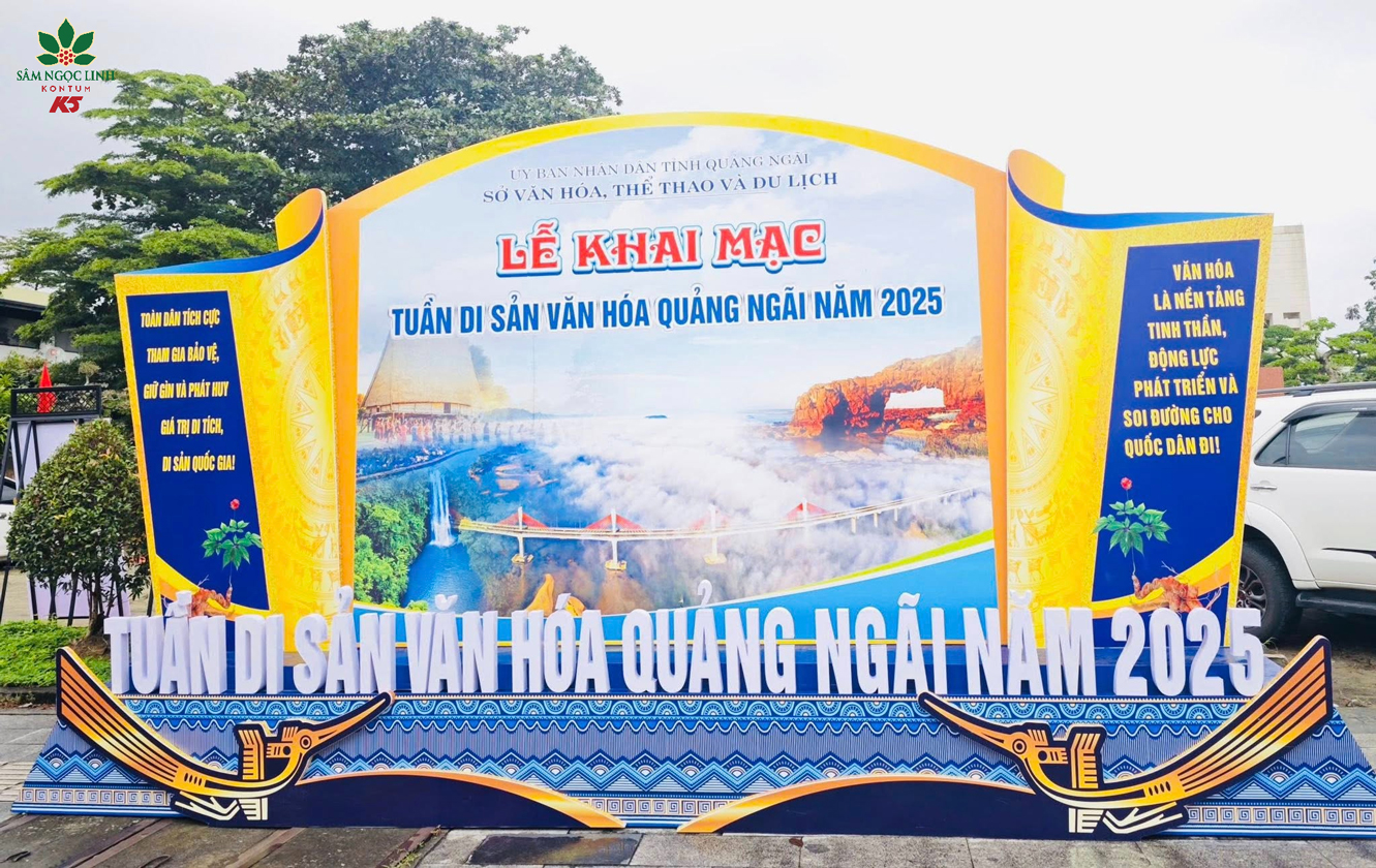  Tuần Di sản văn hóa Quảng Ngãi 2025.